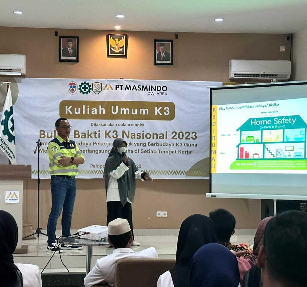 Kuliah Umum K3 di Unanda, Yudhi Purwandi: Komitmen Masmindo dalam Aspek Pendidikan