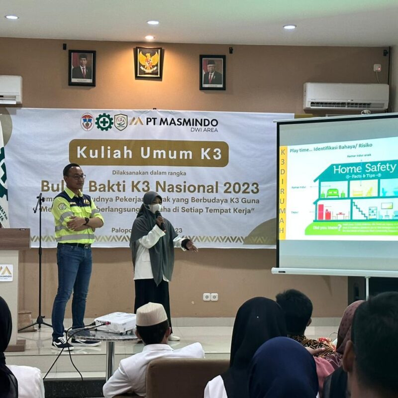 Kuliah Umum K3 di Unanda, Yudhi Purwandi: Komitmen Masmindo dalam Aspek Pendidikan Kuliah Umum K3 di Unanda, Yudhi Purwandi: Komitmen Masmindo dalam Aspek Pendidikan
