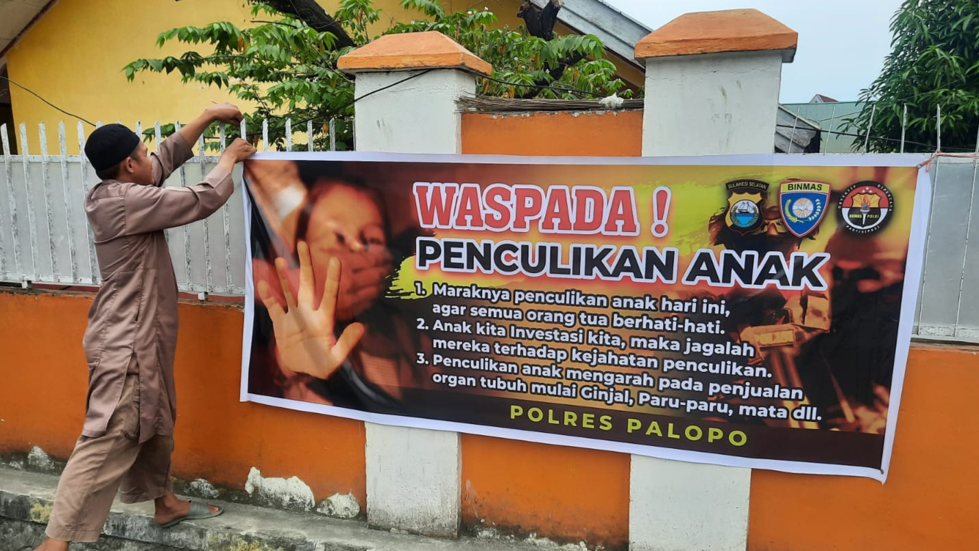 Marak Isu Penculikan Anak, Kapolres Palopo Imbau Masyarakat Tidak Panik