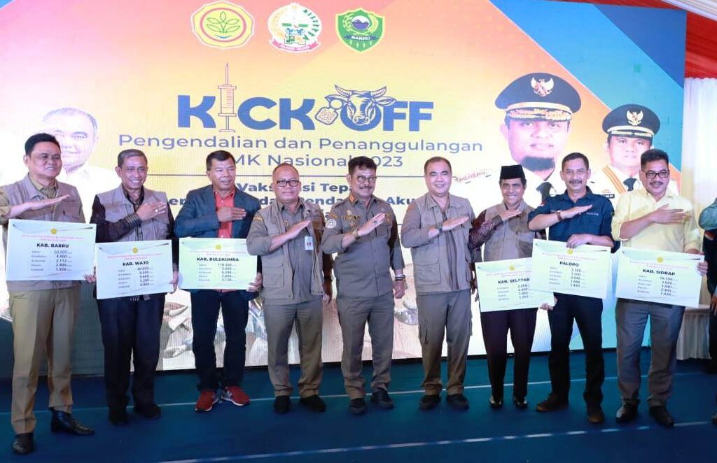 Palopo dapat Bantuan Penanggulangan PMK dari Kementan Palopo dapat Bantuan Penanggulangan PMK dari Kementan