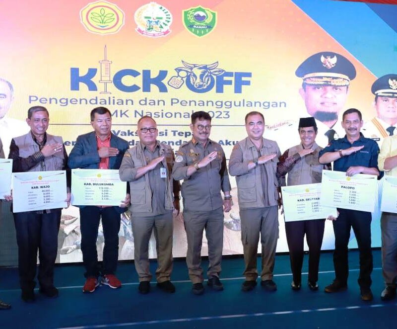 Palopo dapat Bantuan Penanggulangan PMK dari Kementan Palopo dapat Bantuan Penanggulangan PMK dari Kementan