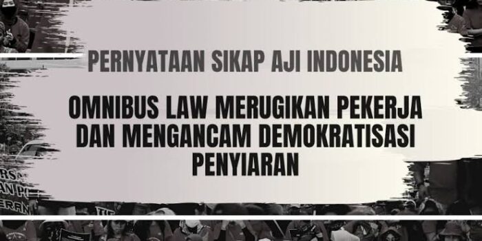 AJI Tuntut Presiden Cabut Perppu Cipta Kerja AJI Tuntut Presiden Cabut Perppu Cipta Kerja