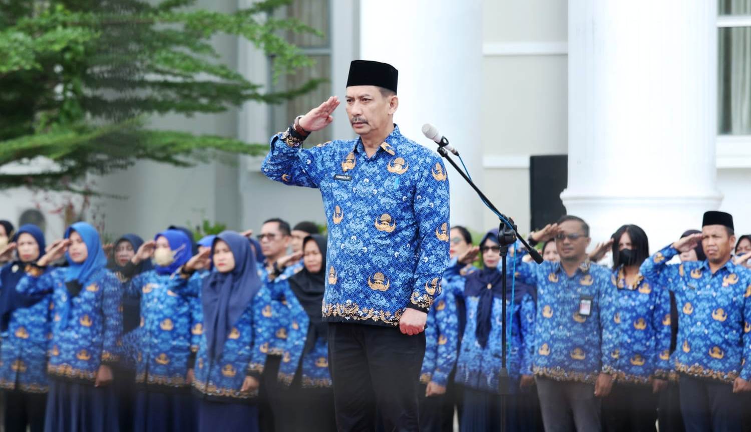 Upacara HKN, Sekda Sampaikan Pentingnya Kesadaran Berbangsa