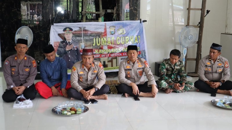 Jumat Curhat, Kapolres Palopo Terima Usulan dan Keluhan Masyarakat