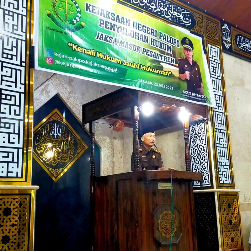 Jaksa Masuk Pesantren, Arfah: Ini Program Penting