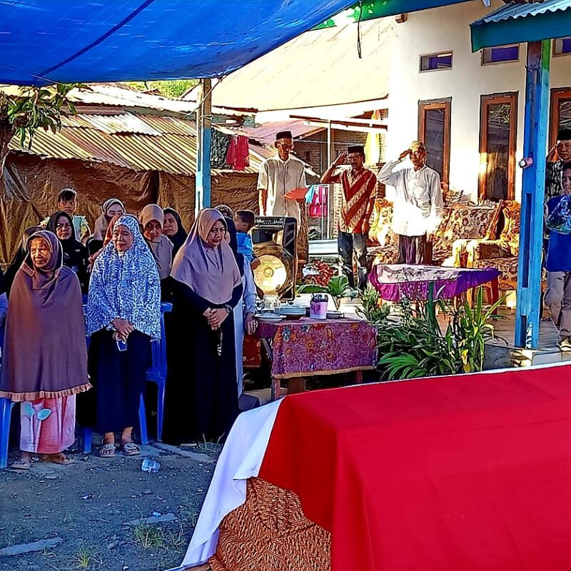 Jenazah Almarhum Kurniawan Dg. Masiga Dilepas Asisten I Luwu