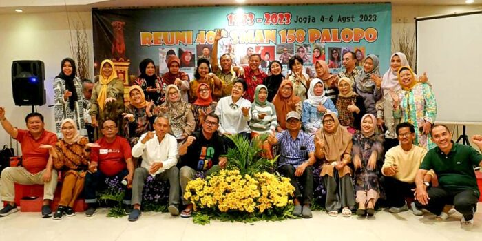 Hadiri Reuni Smansa Palopo di Jogja, RMB: Masih Terasa Seperti Anak SMA