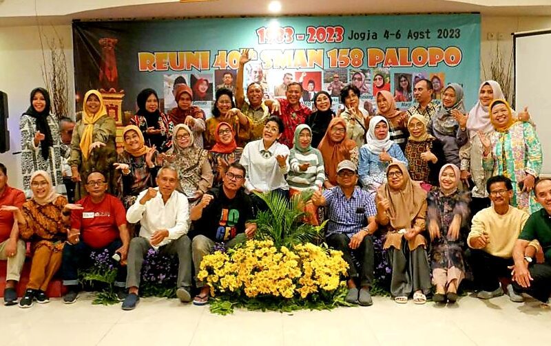 Hadiri Reuni Smansa Palopo di Jogja, RMB: Masih Terasa Seperti Anak SMA