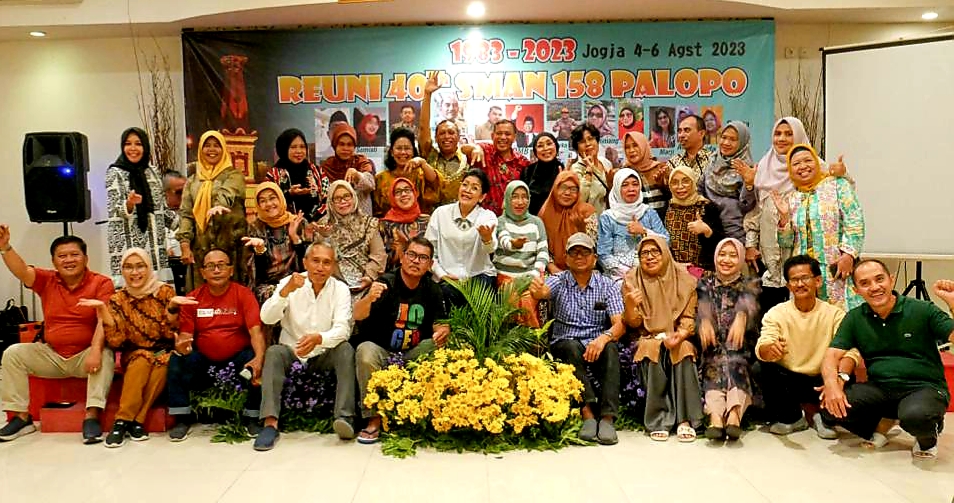Hadiri Reuni Smansa Palopo di Jogja, RMB: Masih Terasa Seperti Anak SMA