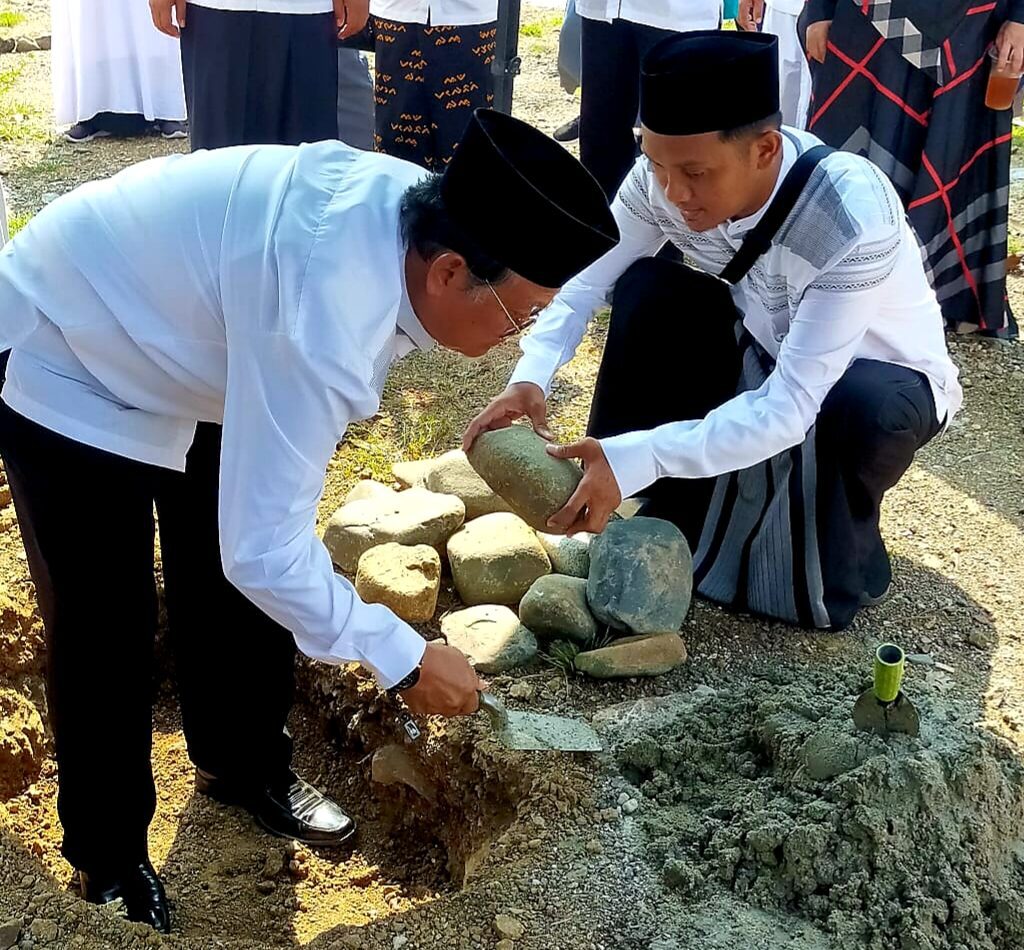 Gelar Peringatan HSN, PMDS Rangkaikan Peletakan Batu Pembangunan Gedung Serbaguna