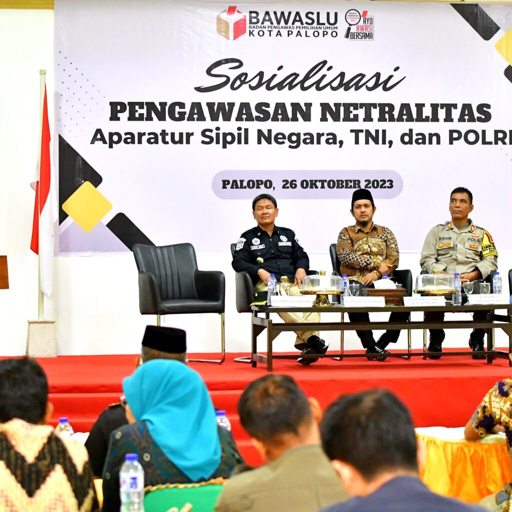 Sosialisasi Netralitas ASN Bersama Bawaslu, Pemkot Palopo: Jangan Berpolitik Praktis!