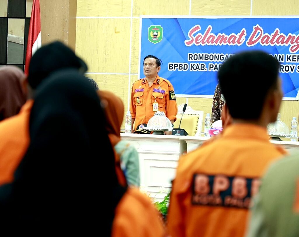 Berkunjung ke Palopo, BPBD Parigi Moutong Sharing Pusdalops PB