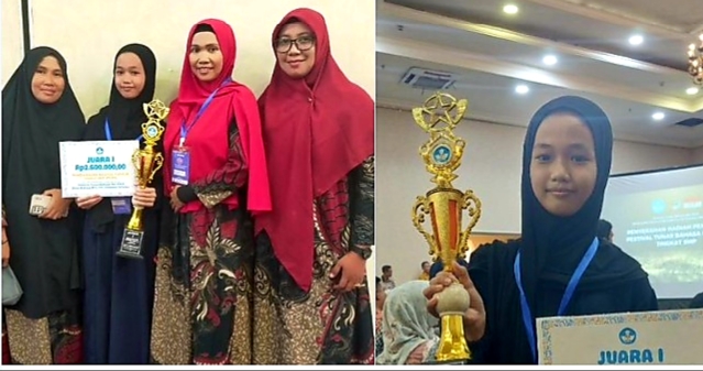 Juara 1 FTBI, Siswi PMDS Palopo Wakili Sulselbar ke Tingkat Nasional