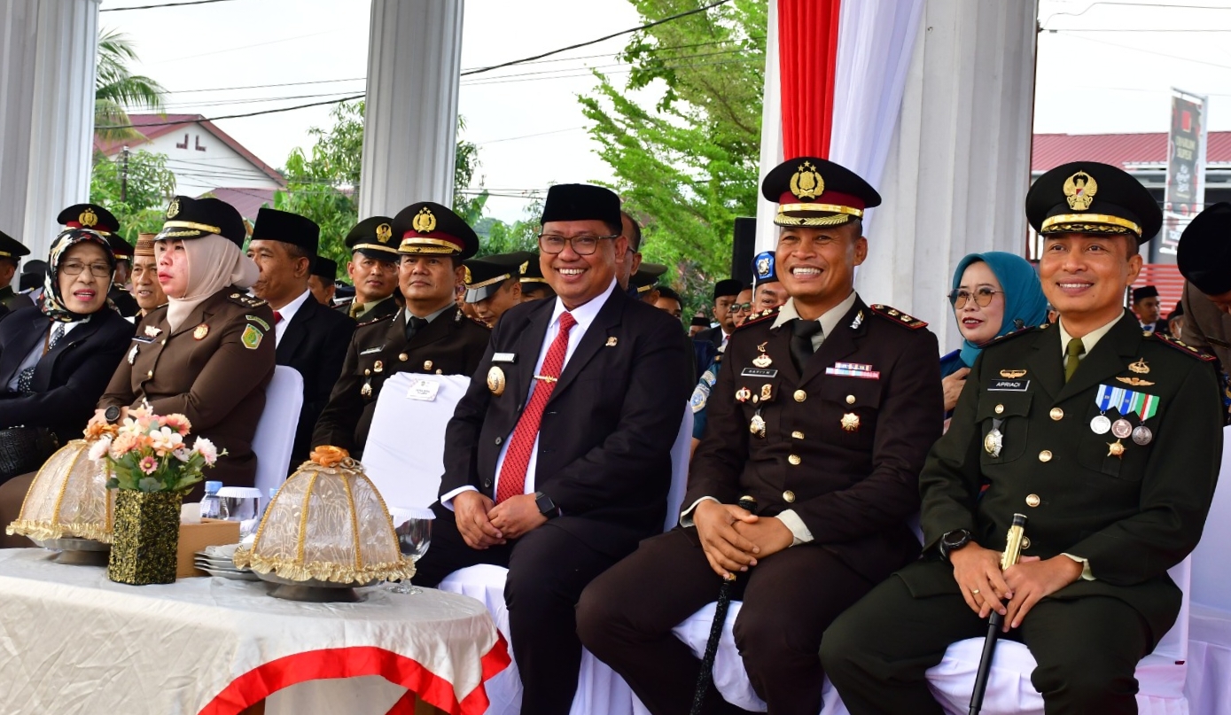 Pj Wali Kota Hadiri Peringatan Hari Pahlawan di Lapangan Pancasila Palopo