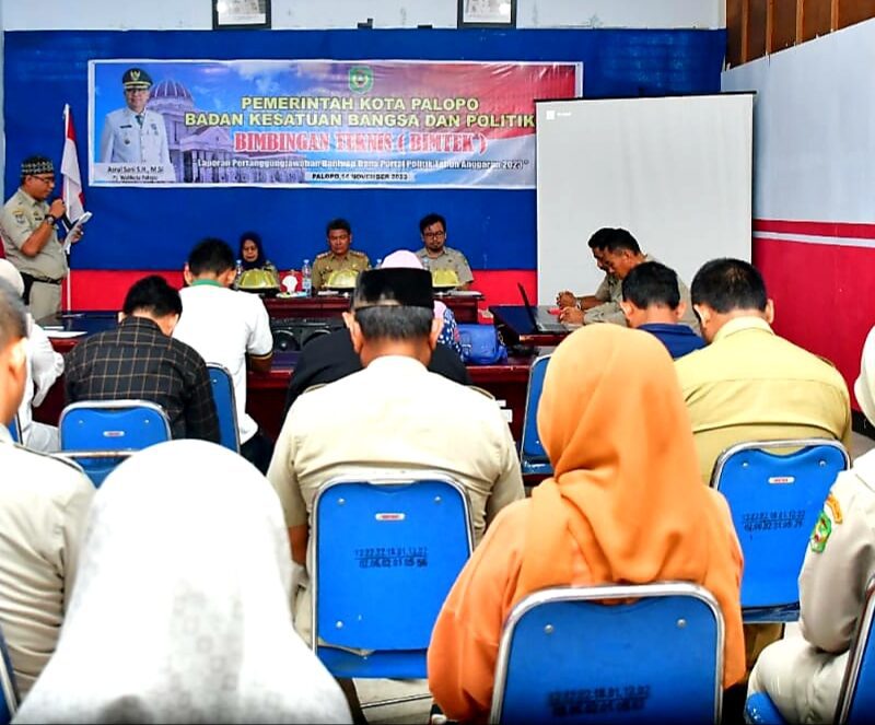 Gelar Bimtek Terkait Dana Hibah, Bakesbangpol Palopo Ingatkan Partai Ikuti Juknis