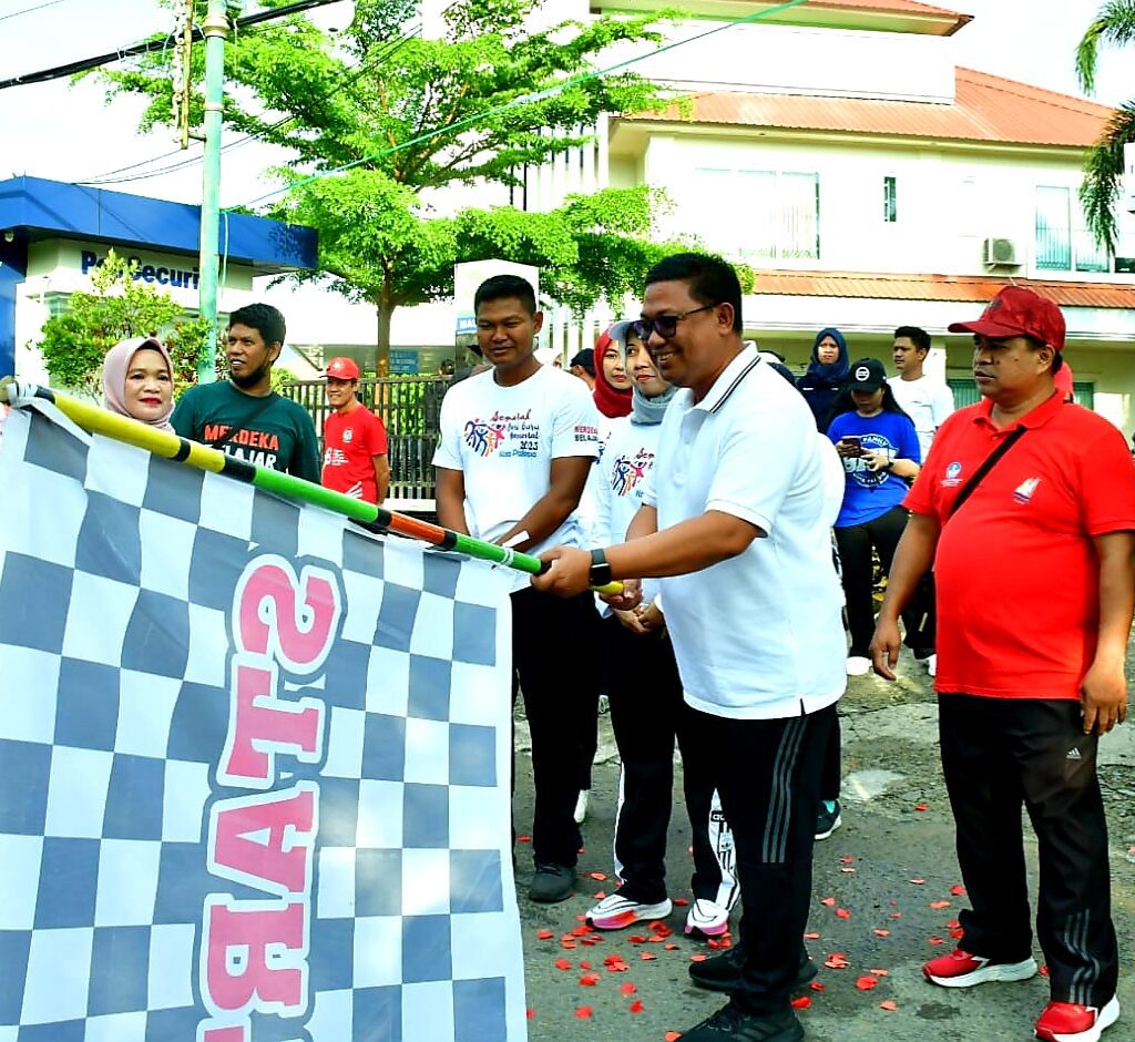 Peringati HGN Tahun 2023, Pemkot Palopo Gelar Jalan Sehat