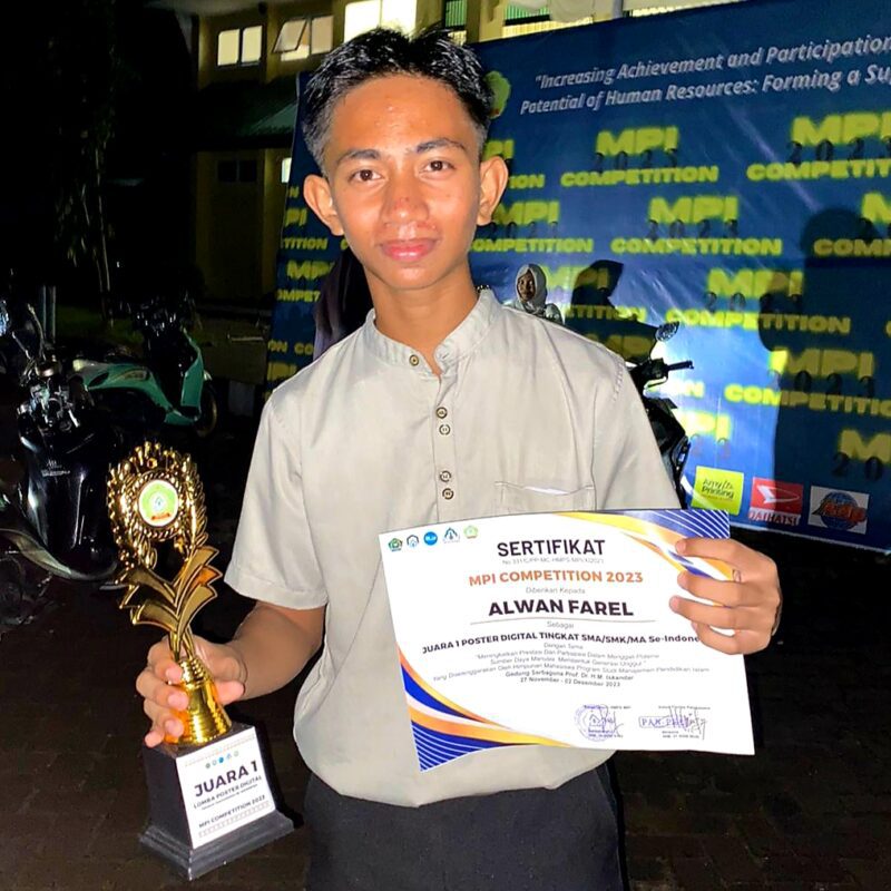 Membanggakan, Santri PMDS Juara I Lomba Poster Digital Tingkat Nasional