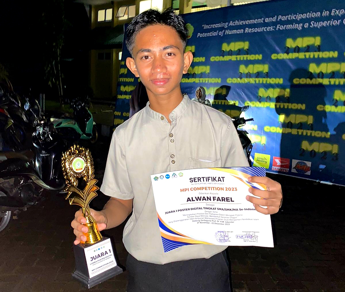 Membanggakan, Santri PMDS Juara I Lomba Poster Digital Tingkat Nasional