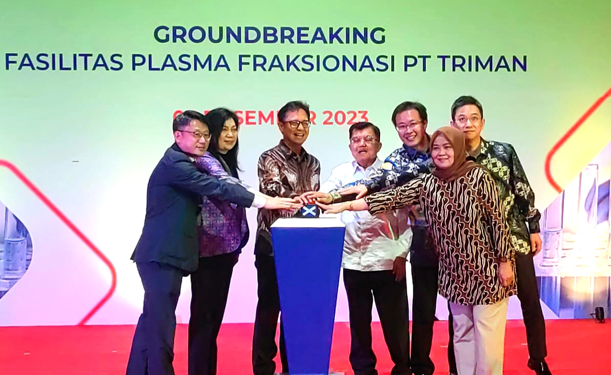 Fasilitas Plasma Fraksionasi Segera Dibangun, JK: Ini Perjuangan PMI Selama 15 Tahun