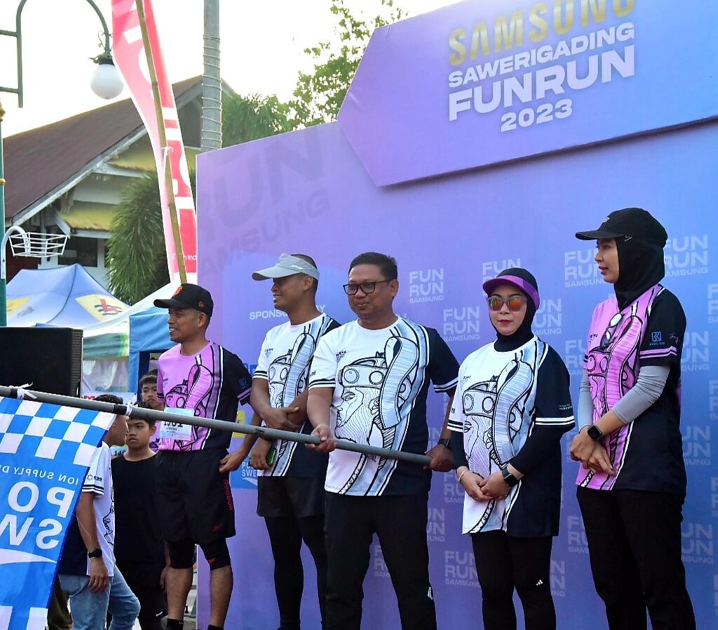 Pj Wali Kota Palopo Lepas Peserta Samsung Sawerigading Fun Run 2023