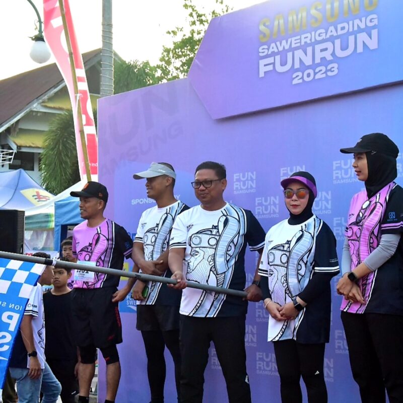 Pj Wali Kota Palopo Lepas Peserta Samsung Sawerigading Fun Run 2023