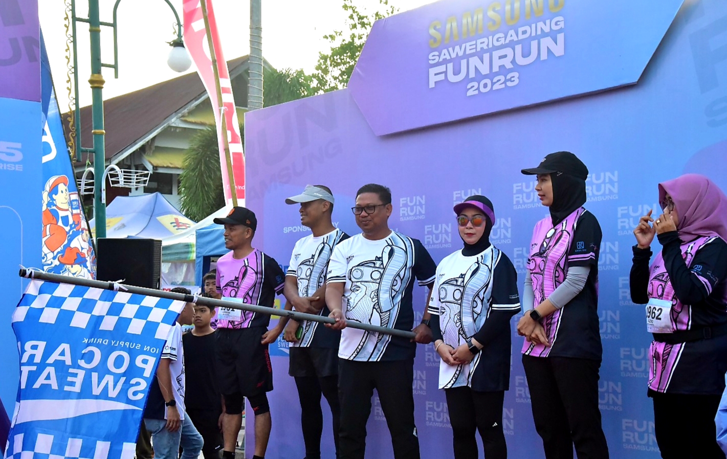 Pj Wali Kota Palopo Lepas Peserta Samsung Sawerigading Fun Run 2023