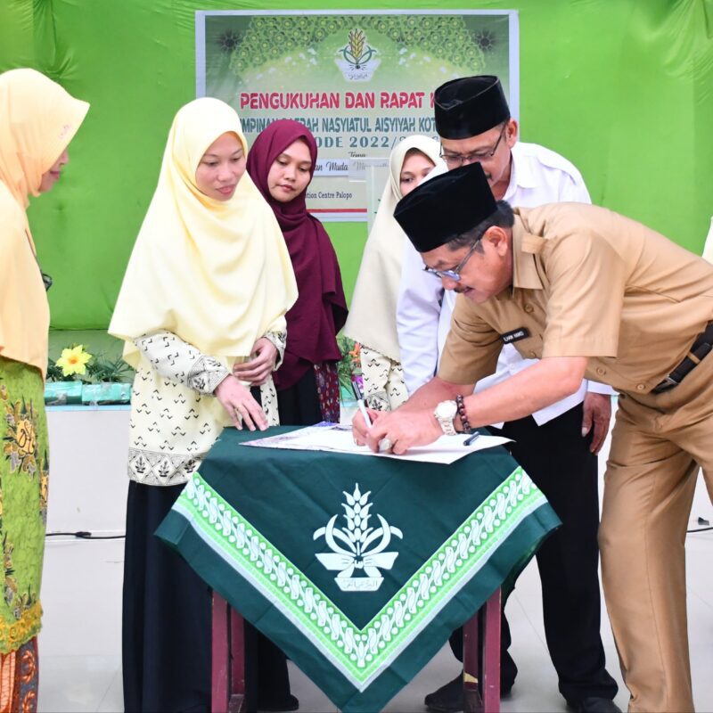 PD Nasyiatul Aisyiyah Palopo Dikukuhkan, Pemkot Harap Bisa Kolaborasi Program