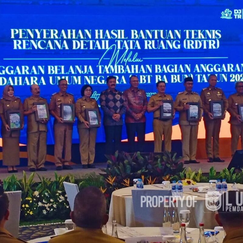 Bupati Luwu Terima Bantuan Teknis RDTR dari Kementerian ATR/BPN