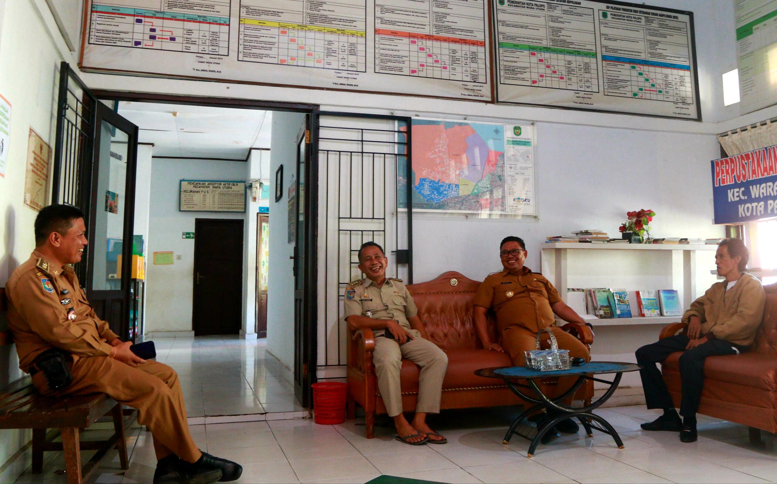Pj. Wali Kota Palopo Sidak Gudang Logistik Pemilu di Dua Kecamatan