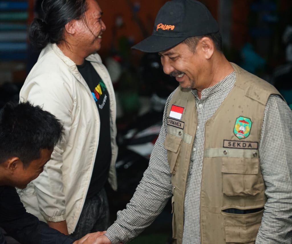 Sekda Pantau Pos Pengamanan dan PPS Pemilu 2024