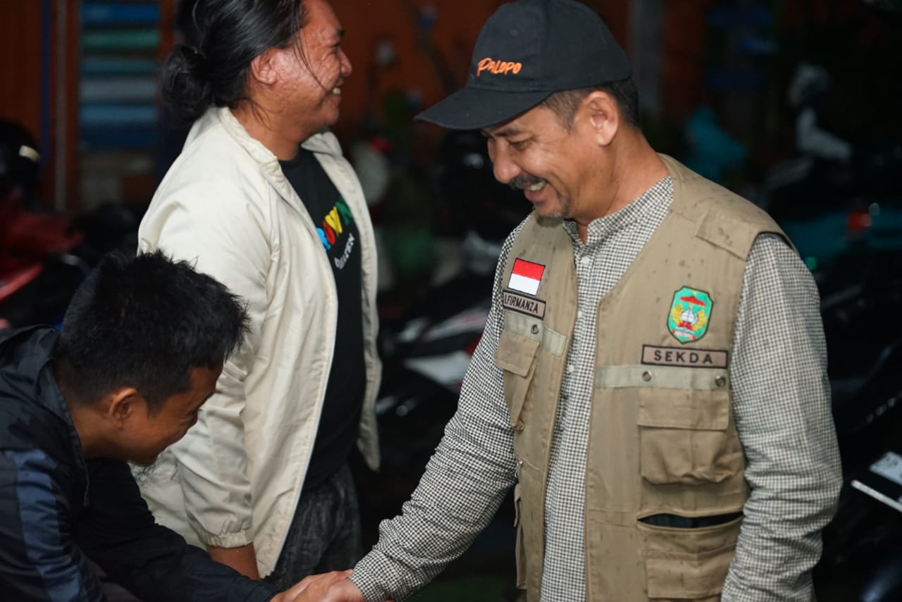 Sekda Pantau Pos Pengamanan dan PPS Pemilu 2024