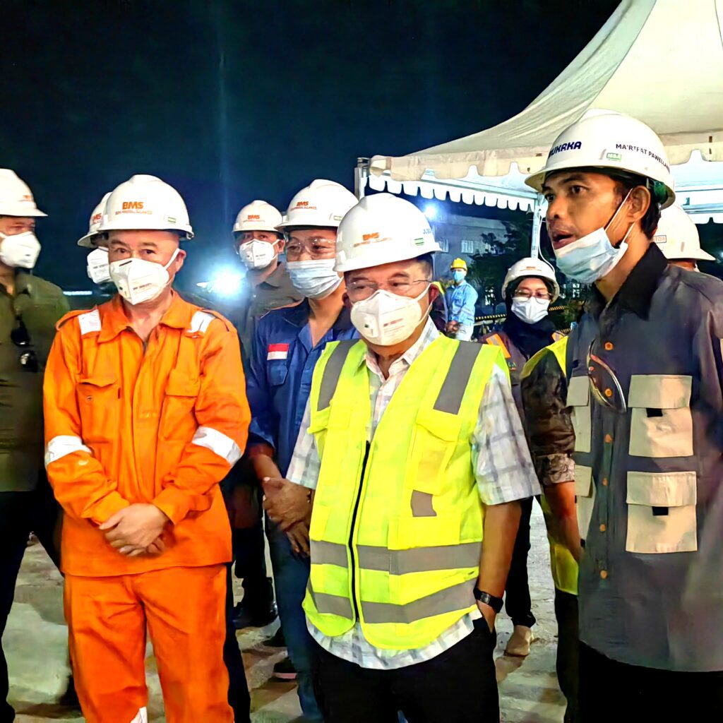 Pantau Perusahaan Smelter Miliknya, JK Pastikan Sudah Bisa Berproduksi
