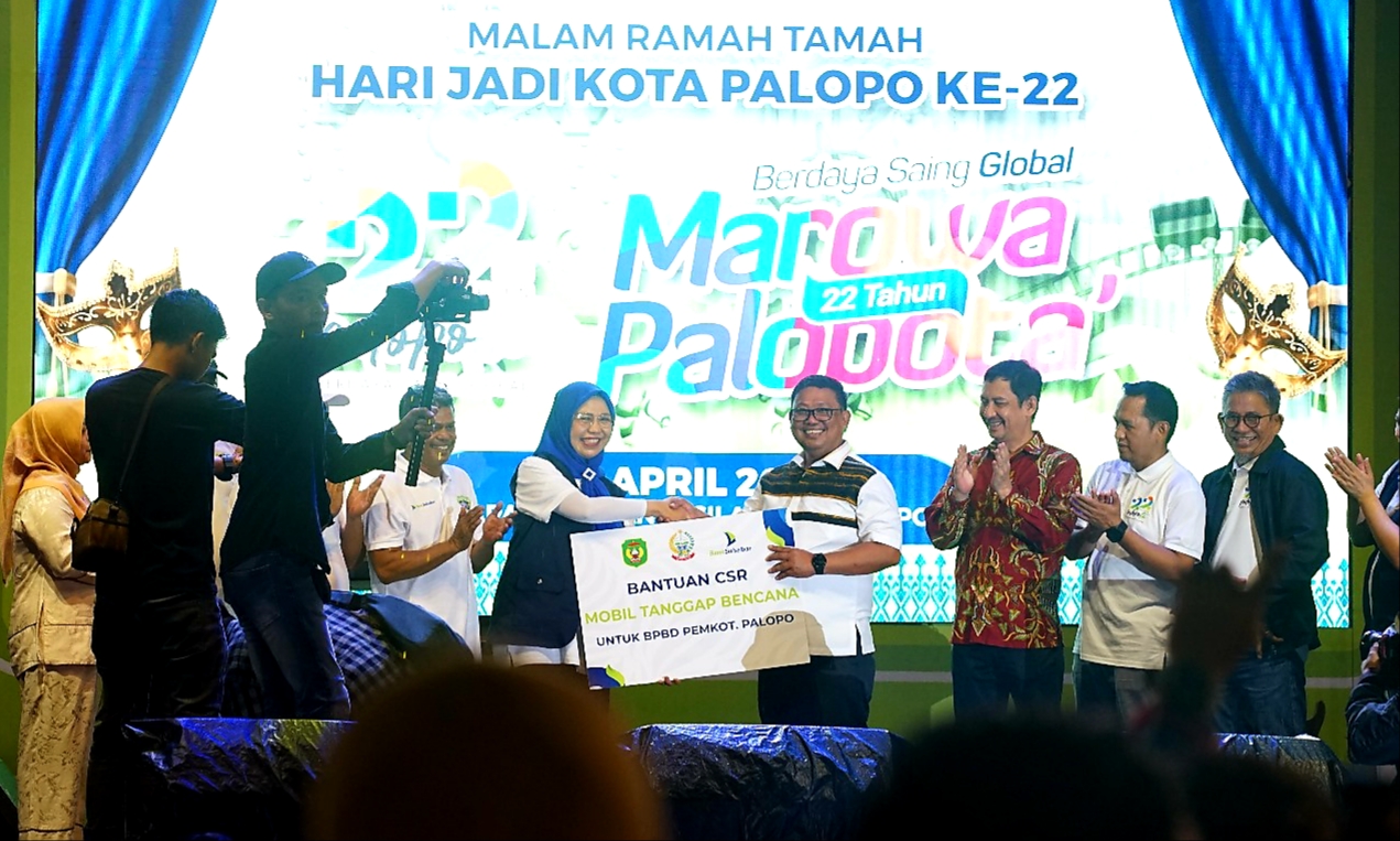 Rangkaikan HUT Palopo, Bank Sulselbar Gelar Undian Double Untung