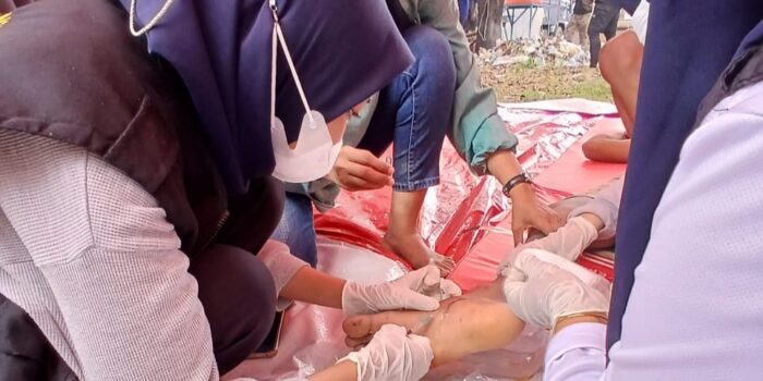 Pemkot Palopo Bangun Posko Kesehatan untuk Korban Bencana Luwu