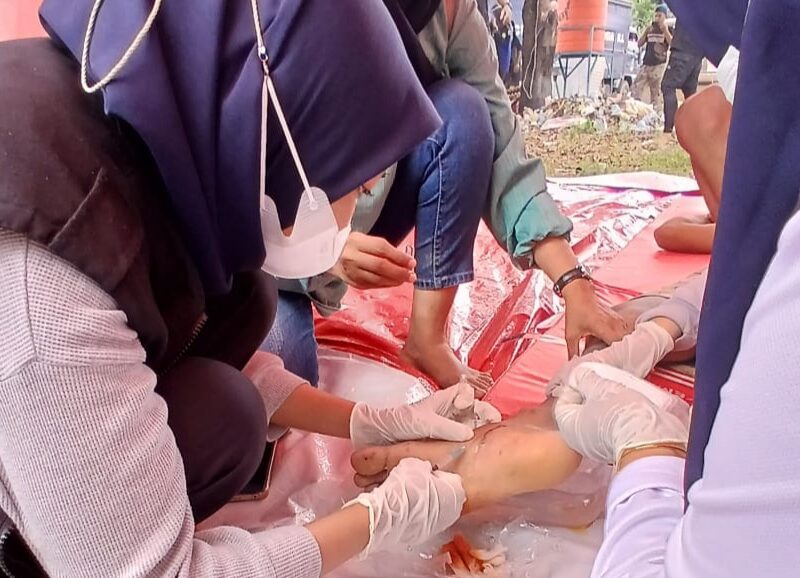 Pemkot Palopo Bangun Posko Kesehatan untuk Korban Bencana Luwu