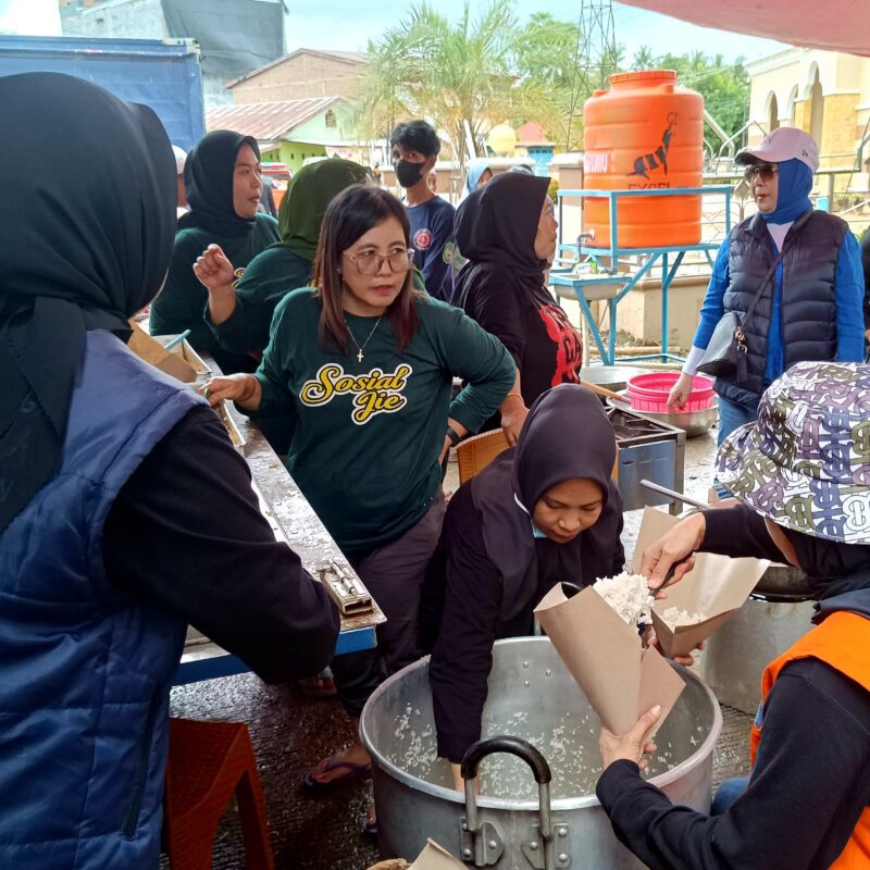 Pemkot Palopo Bangun Dapur Umum untuk Korban Bencana Luwu