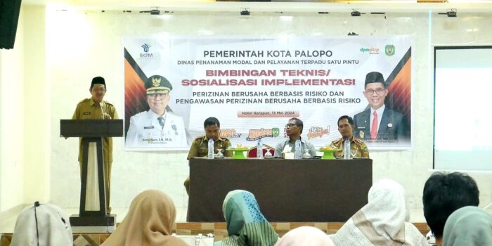 Pemkot Palopo Gelar Bimtek Perizinan dan Pengawasan Berbasis Risiko