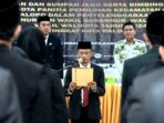 Hadiri Pelantikan PPK, Ini Pesan Bakesbangpol Palopo