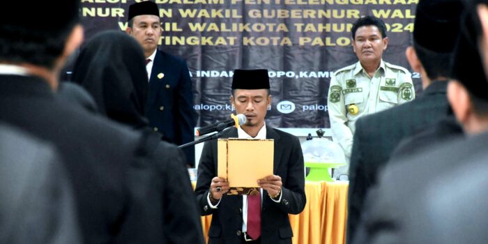 Hadiri Pelantikan PPK, Ini Pesan Bakesbangpol Palopo
