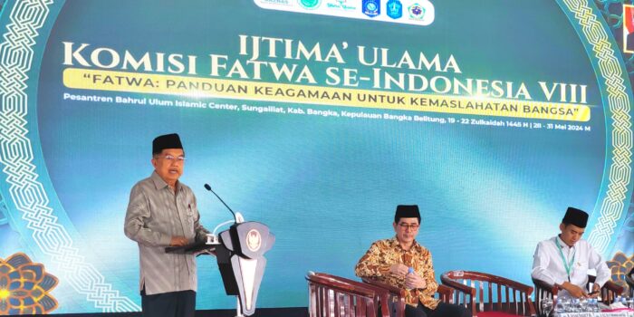 JK Dorong Komisi Fatwa Ulama se-Indonesia Pikirkan Kesejahteraan Umat