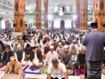 Pj. Wali Kota Salat Idul Adha di Masjid Agung Luwu Palopo