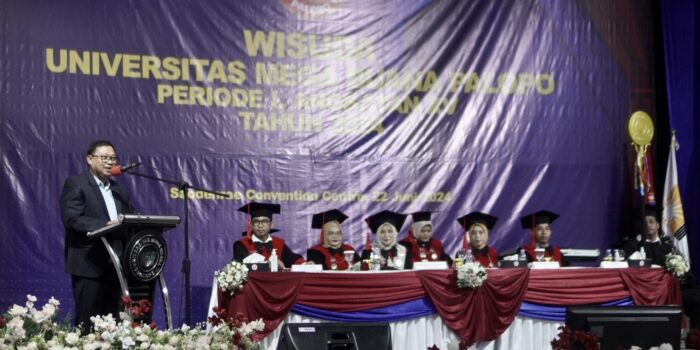 Hadiri Wisuda Universitas Mega Buana, Asrul Sani Puji Perkembangan UMB