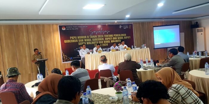 KPU Palopo Gelar Sosialisasi PKPU nomor 8 Tentang Pencalonan Kepala Daerah
