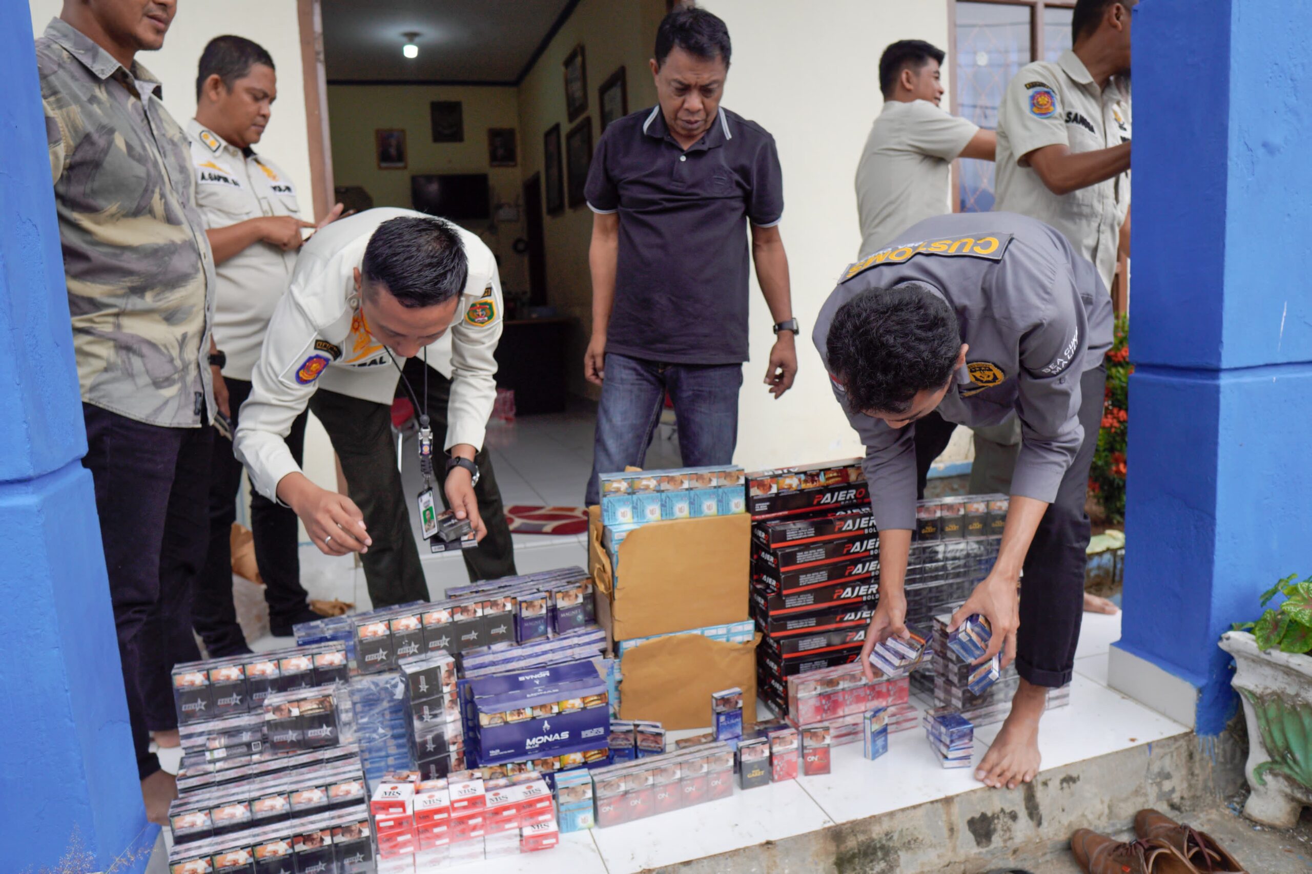 Gelar Operasi Rokok Ilegal, Bea Cukai Amankan Satu Warga