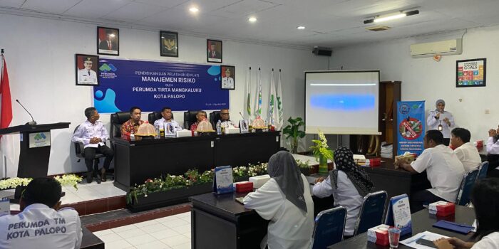 Gelar Diklat Manajemen Risiko, Karyawan Perumda-TM Palopo Diharapkan Lebih Profesional