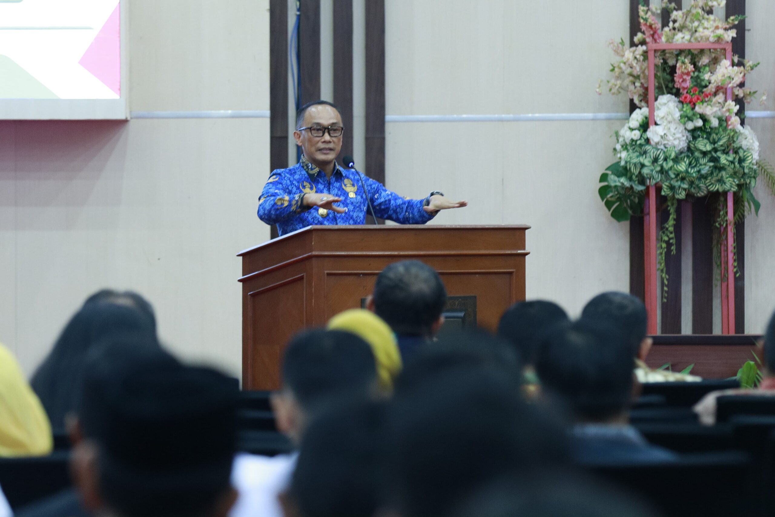 Pj. Wali Kota Palopo Hadiri Rakor Pencegahan Korupsi
