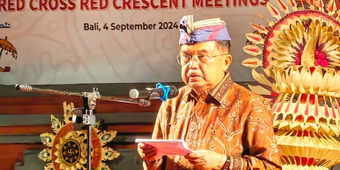 JK Singgung Ancaman Bencana Lingkungan Hidup di Pertemuan Palang Merah dan Bulan Sabit Merah se-Asia Tenggara