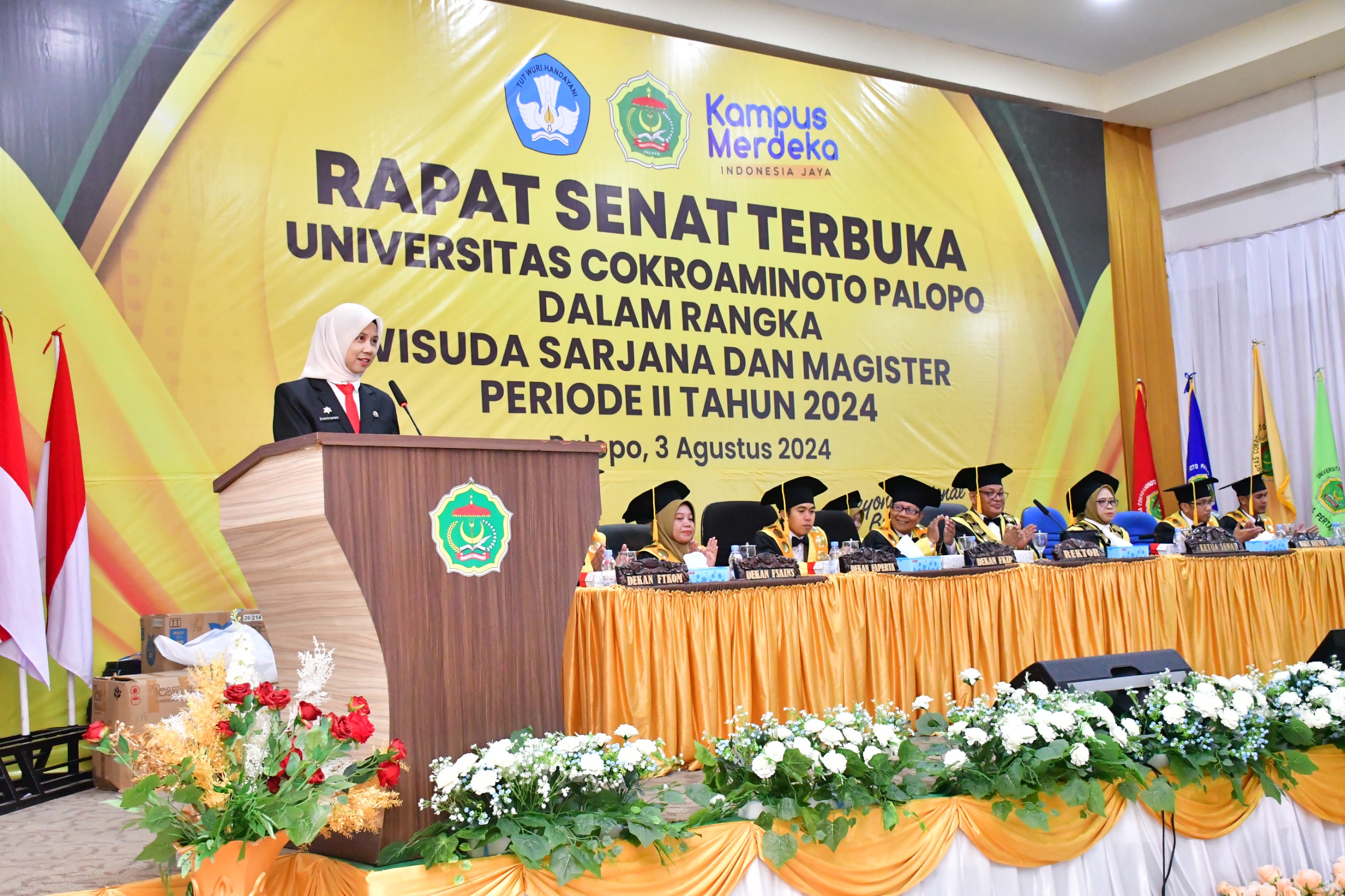 Pemerintah Harap Alumni UNCP Palopo Miliki Daya Saing di Dunia Kerja