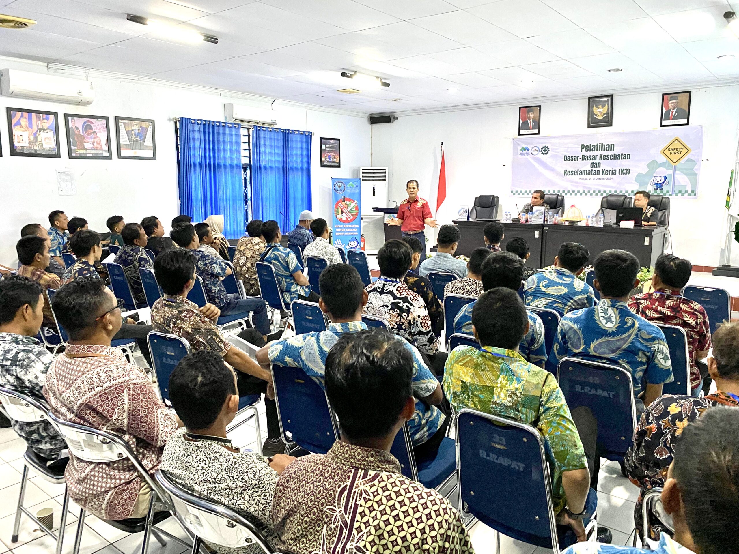 Karyawan Perumda-TM Ikuti Pelatihan K3, Tawakkal: Semoga Terbangun Budaya Keselamatan