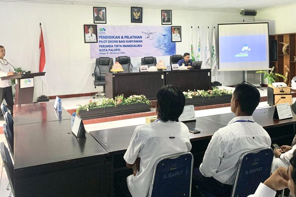 Perumda TM Gelar Pelatihan Pilot Drone untuk Karyawan